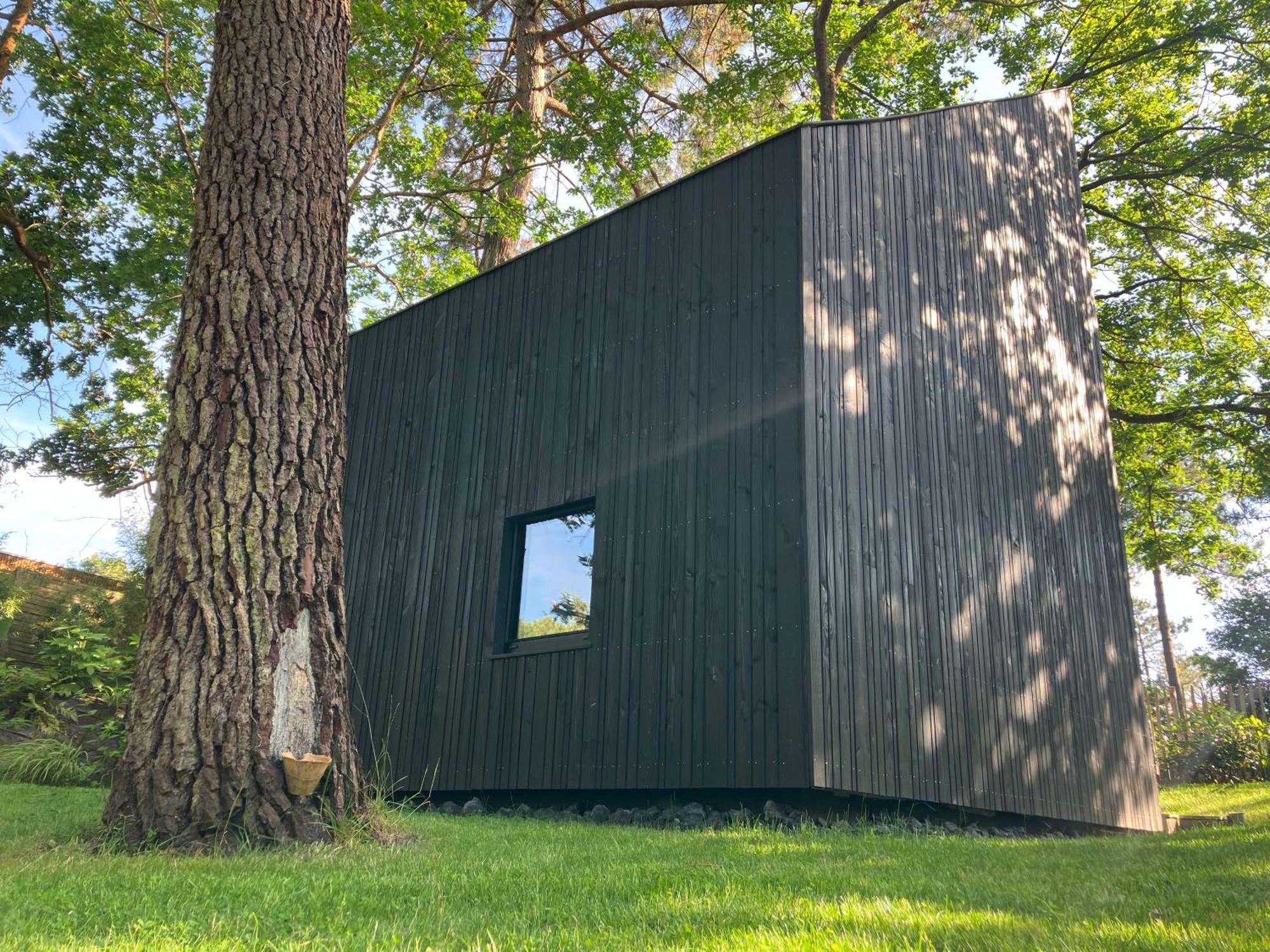 Nouveau - Ecolodge 'Calme Et Nature' - Avec Piscine Au Golf-Lac De Biscarrosse - Couchage 2 Personnes Exterior photo